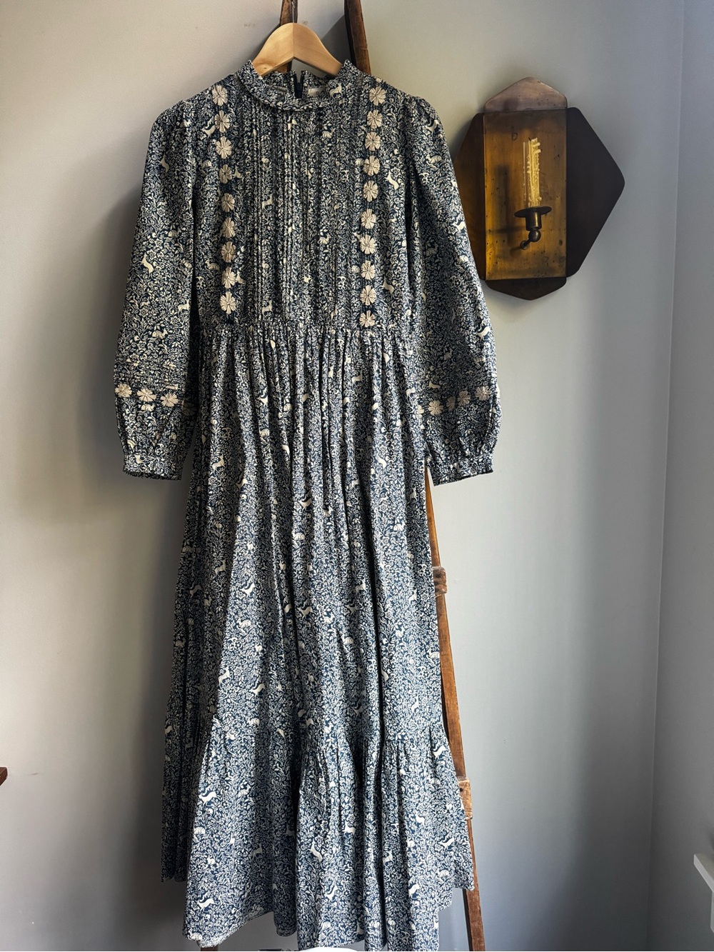 Doen Prancing Fawn Dress in Blue